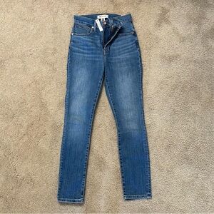 BNWT Madewell High Rise Skinny Crop size 24